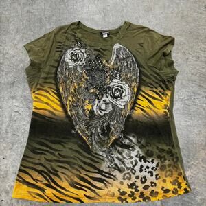 South pole green and yellow